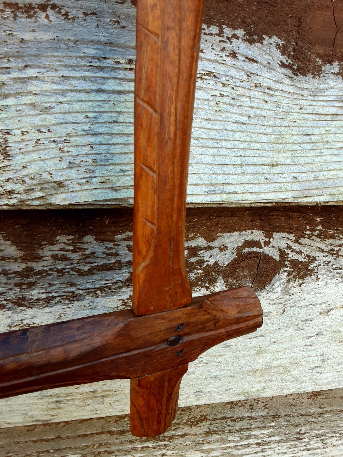 Adirondack Carved Wooden Frame
