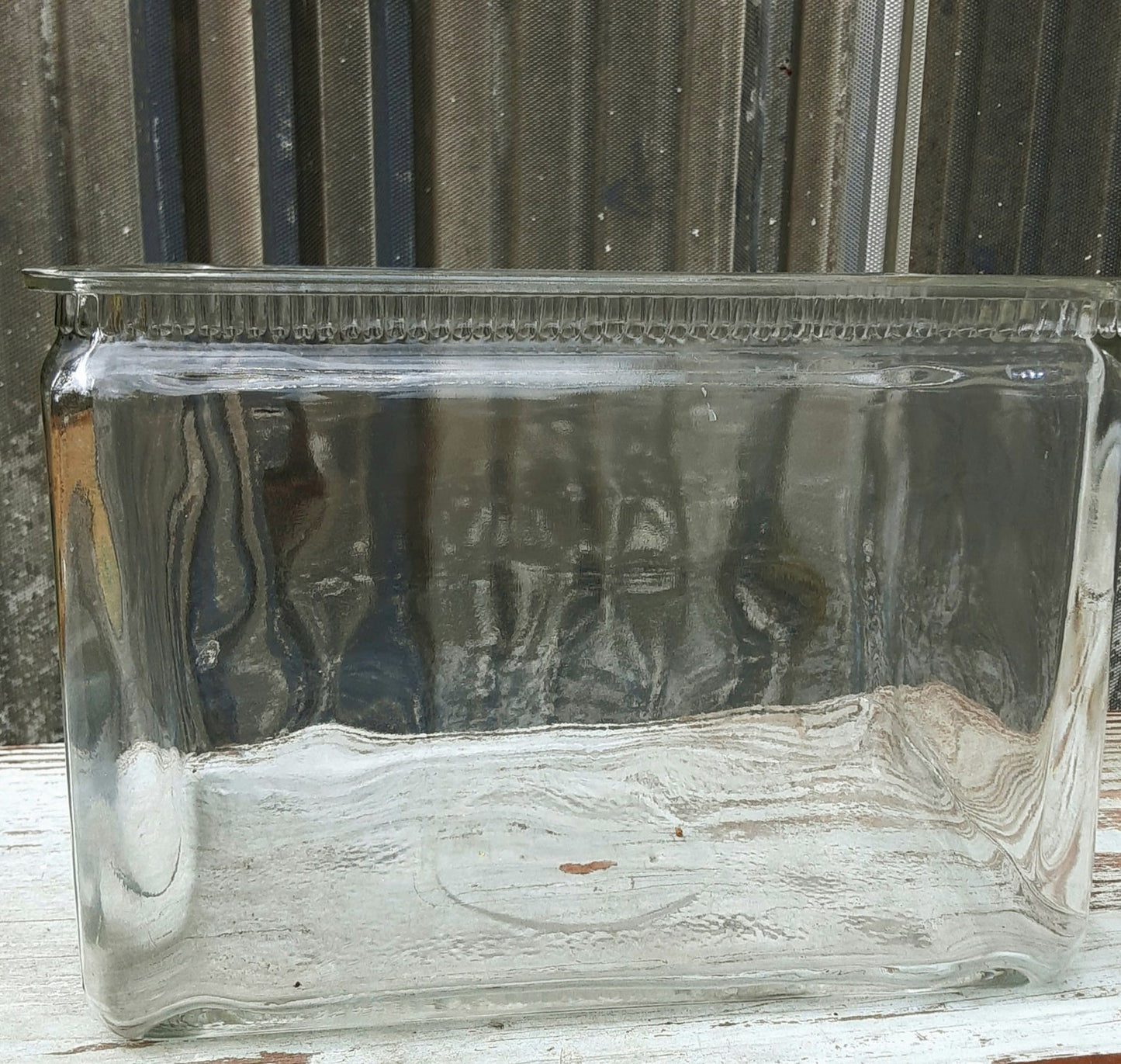 Antique Glass Battery Cover
